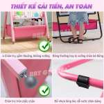 Bảng vẽ trẻ em CỠ LỚN 2 mặt từ tính xóa dễ dàng, không bám bụi A189