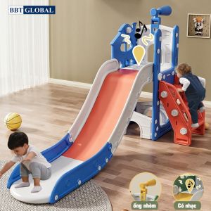 Cầu trượt BBT Global máng dài 1m8 cỡ lớn BSL420