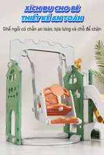 Cầu trượt xích đu BBT Global máng dài 1m8 cỡ lớn BSL421