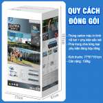 Bể bơi khung kim loại siêu cao cấp DELUXE 5m49 máy lọc nước cát INTEX 26356
