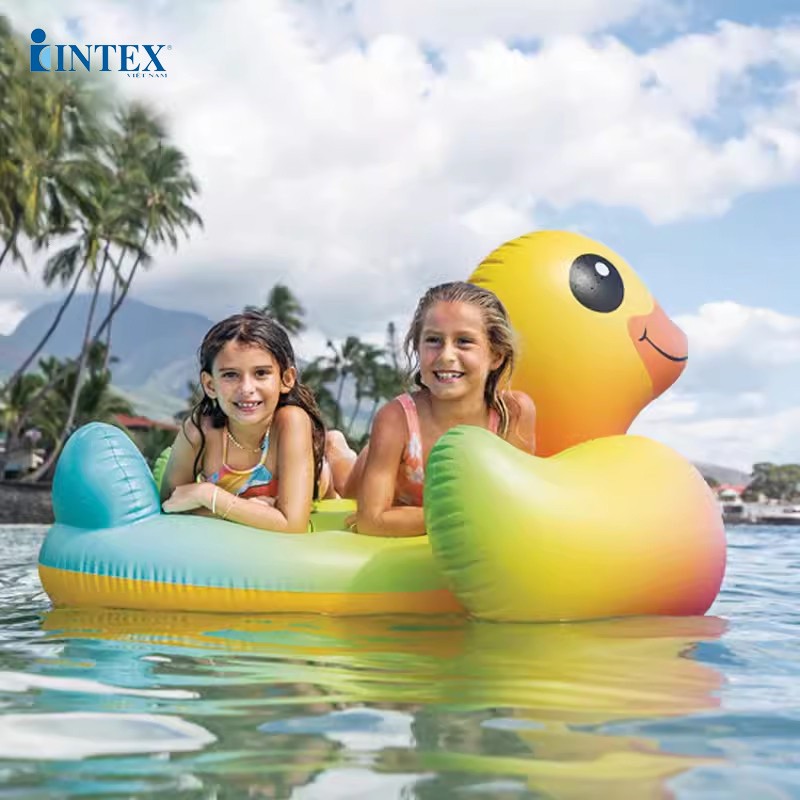 Phao bơi vịt vàng 1m47 INTEX 57556