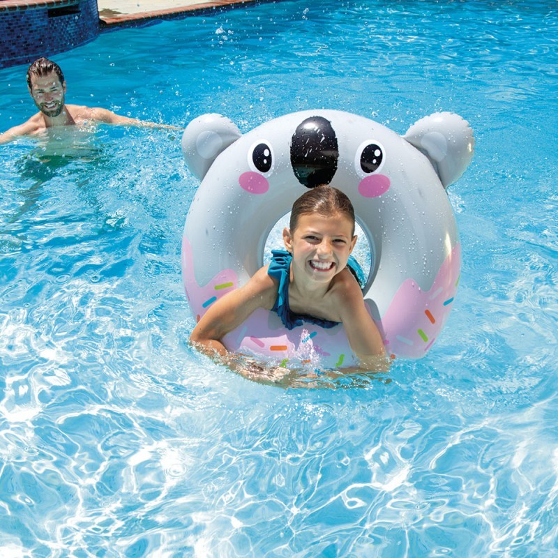 Phao bơi tròn hình thú đáng yêu cho bé INTEX 59266