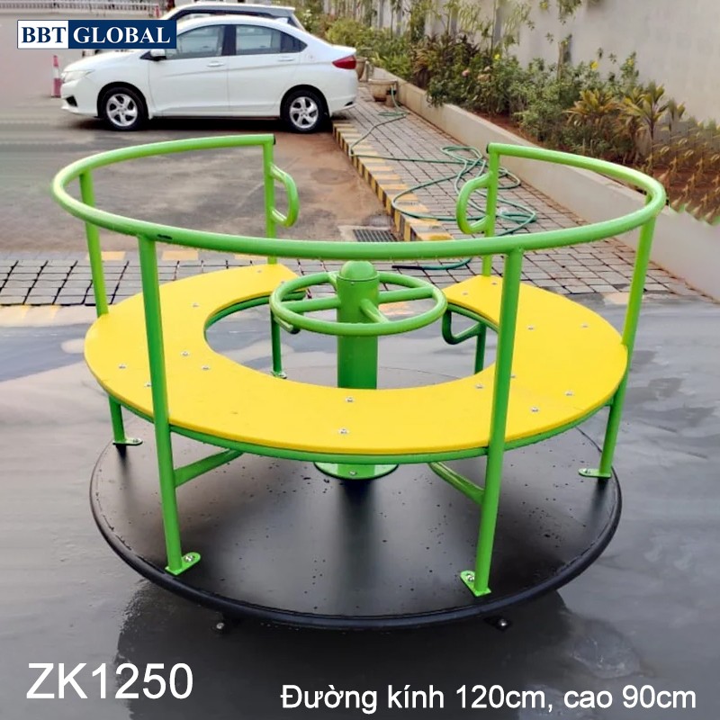 Mâm quay khu vui chơi ngoài trời nhập khẩu ZK1250