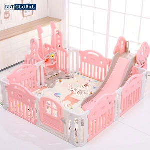 Bộ quây bóng cầu trượt xích đu BBT Global BSL304