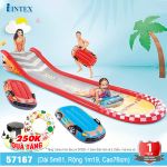 Bể bơi đường trượt nước dài 5m6 cho bé INTEX 57167