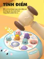 Đồ chơi đập chuột xoay 360 độ, 2 búa có đèn và nhạc 158-7C