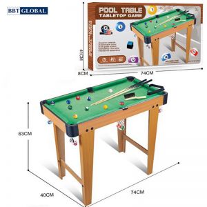 Đồ chơi bàn BI-A, Bi Da, Bi Lắc, Billard cho bé bằng gỗ cỡ lớn 2771