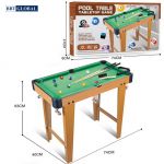 Đồ chơi bàn BI-A, Bi Da, Bi Lắc, Billard cho bé bằng gỗ cỡ lớn 2771
