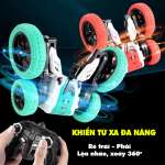 Xe ô tô địa hình nhào lộn xoay 360 độ có điều khiển từ xa 888-02