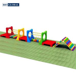 Cầu thăng bằng kết hợp leo núi liên hoàn nhập khẩu CTB-026