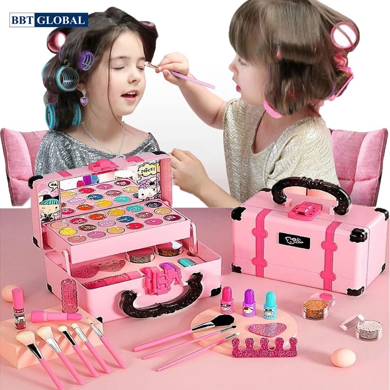 Cốp trang điểm 3 tầng cao cấp mô phỏng như thật J-1133