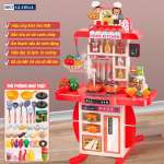 Đồ chơi nhà bếp nấu ăn cho bé cỡ lớn 95cm, 54 chi tiết như thật 839-012
