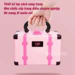 Cốp trang điểm 3 tầng cao cấp mô phỏng như thật J-1133