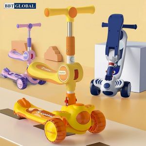 Xe trượt Scooter BBT Global 2 trong 1 cao cấp cho bé SK1308