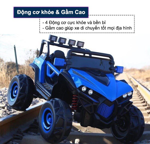 Ô tô địa hình tải trọng lớn 4 Động cơ 2 chỗ ngồi BBT-3388