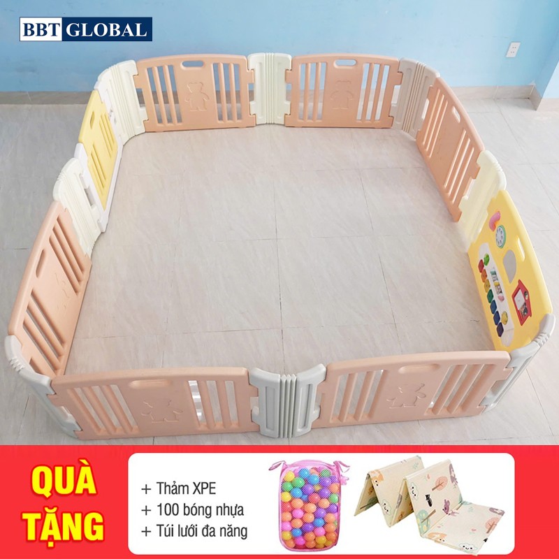 Quây cũi Hàn Quốc Haenim size lớn 8 cạnh HNP738