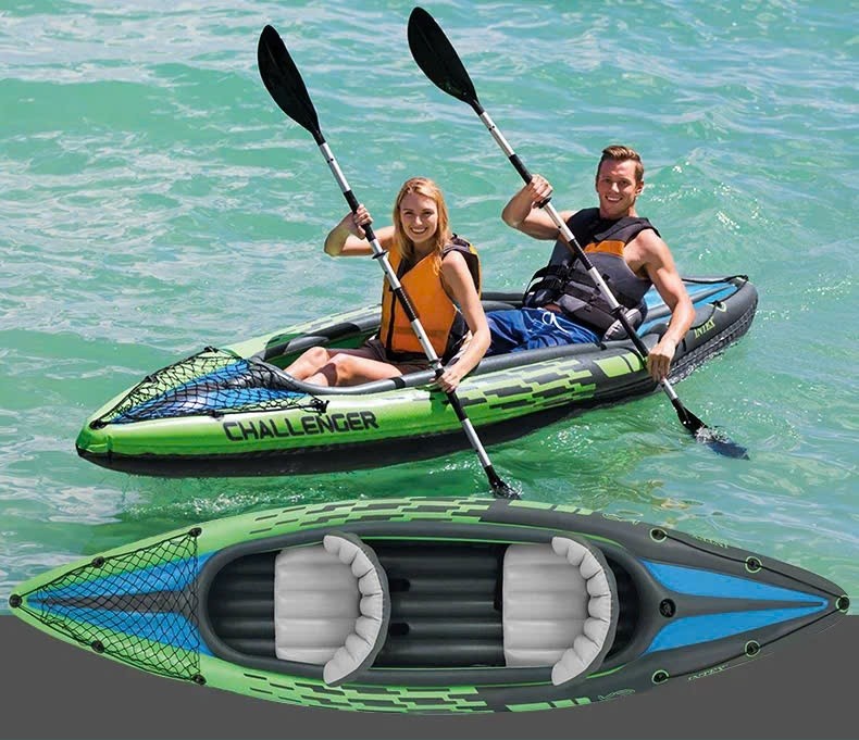 Thuyền bơm hơi CHALLENGER K2 KAYAK 2 người 68306