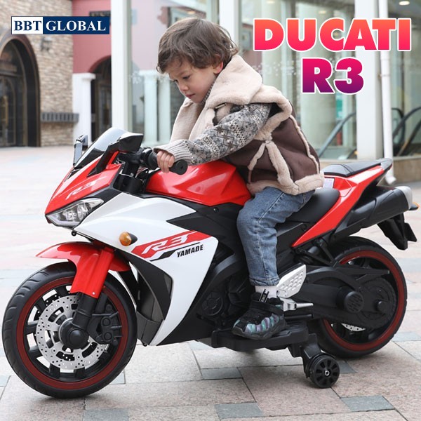 Xe máy điện trẻ em phân khối lớn DUCATI R3 CỠ LỚN BBT-3000