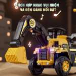Ô tô điện cần cẩu cho bé có khiển từ xa BBT-611