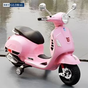 Xe máy điện trẻ em Vespa cỡ lớn nhất cho bé BBT-6116