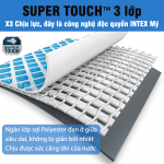 Bể bơi khung kim loại siêu cao cấp DELUXE 7m32 máy lọc điện phân INTEX 26368