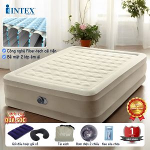 Giường hơi đôi tự phồng công nghệ mới 1m52 INTEX 64428