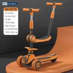 Xe trượt Scooter BBT Global 2 trong 1 cao cấp có tay đẩy cho bé SK1307TD