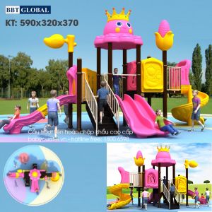 Cầu trượt liên hoàn nhập khẩu cao cấp BBT Global BG-224