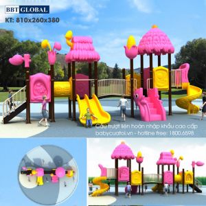 Cầu trượt liên hoàn nhập khẩu cao cấp BBT Global BG-228