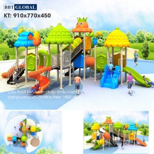 Cầu trượt liên hoàn nhập khẩu cao cấp BBT Global BG-236