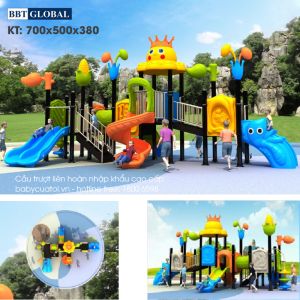 Cầu trượt liên hoàn nhập khẩu cao cấp BBT Global BG-237