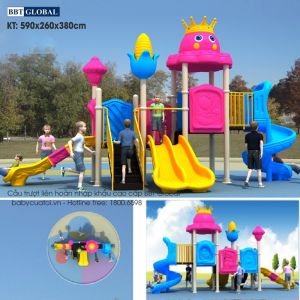 Cầu trượt liên hoàn nhập khẩu cao cấp BBT Global BG-245