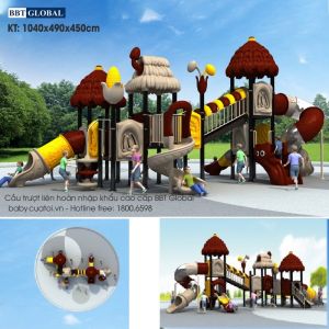 Cầu trượt liên hoàn nhập khẩu cao cấp BBT Global BG-260