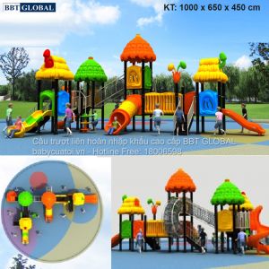 Cầu trượt liên hoàn nhập khẩu cao cấp BBT Global BG-303