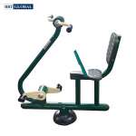 Thiết bị thể dục ngoài trời đạp xe kết hợp quay tay KXJS-204