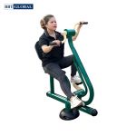Thiết bị thể dục ngoài trời đạp xe kết hợp quay tay KXJS-204