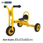 Xe đạp chòi chân 3 bánh khu vui chơi, xe đạp mầm non siêu bền ZK502