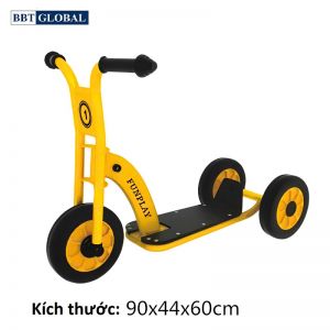Xe đẩy chân 3 bánh khu vui chơi, xe đạp mầm non siêu bền ZK503