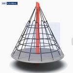 Thang leo núi kết hợp mâm quay khu vui chơi nhập khẩu XDNK-833