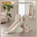 Bộ combo quây cũi cầu trượt xích đu gấp gọn phi hành gia BBT Global YK04