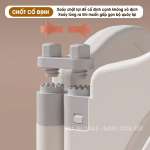 Bộ combo quây cũi cầu trượt xích đu gấp gọn phi hành gia BBT Global YK04