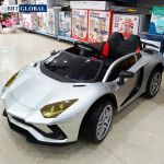Xe Ô tô điện trẻ em dáng Lamborghini có micro karaoke BBT-6868