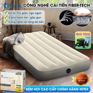 Đệm hơi đơn cao cấp công nghệ mới INTEX 64101