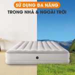 Giường hơi đôi công nghệ mới 1m52 INTEX 64179 kèm bơm điện cổng USB