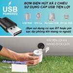 Giường hơi đơn công nghệ mới 99cm INTEX 64177 kèm bơm điện cổng USB
