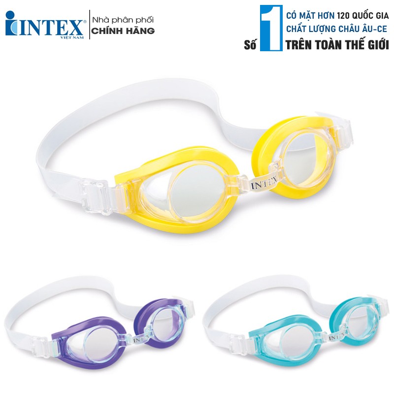 Kính bơi trẻ em 3 - 8 tuổi INTEX 55602