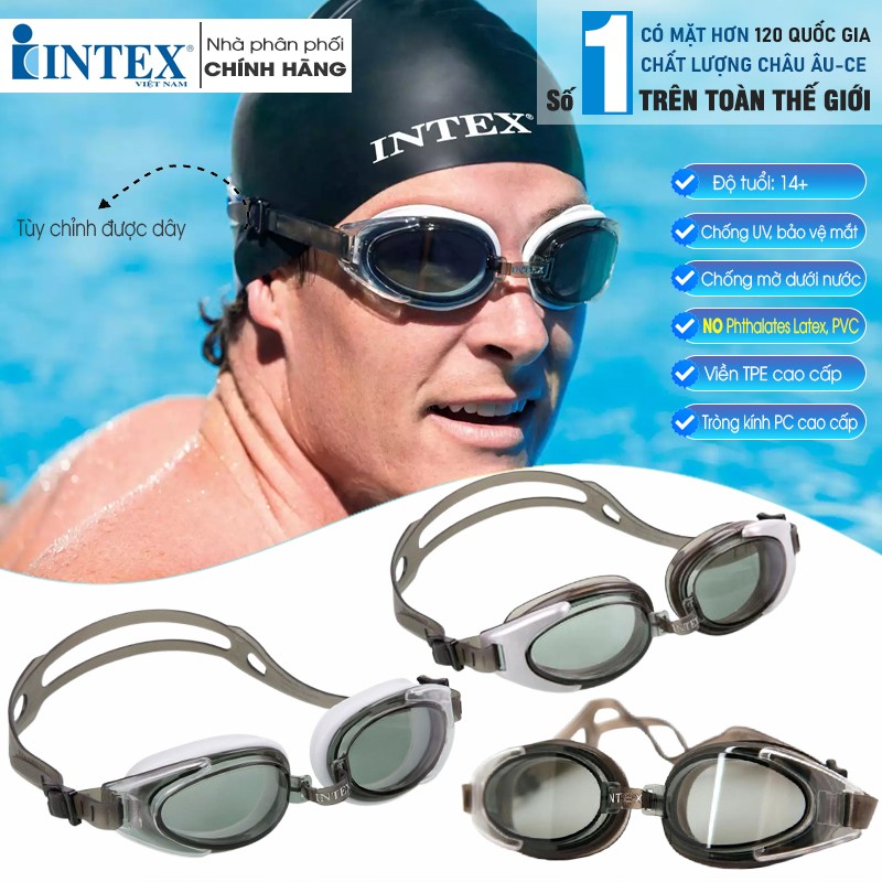 Kính bơi chống nắng cao cấp INTEX 55685
