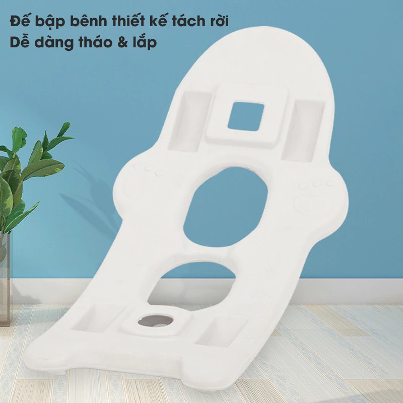 Ngựa bập bênh kết hợp chòi chân có nhạc RK-526