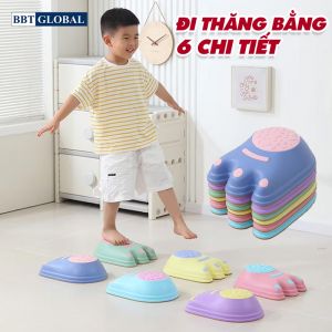 Bộ đồ chơi vận động đi thăng bằng 6 chi tiết ZK6063