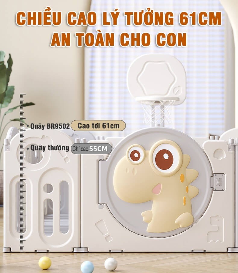 quây cũi cho bé